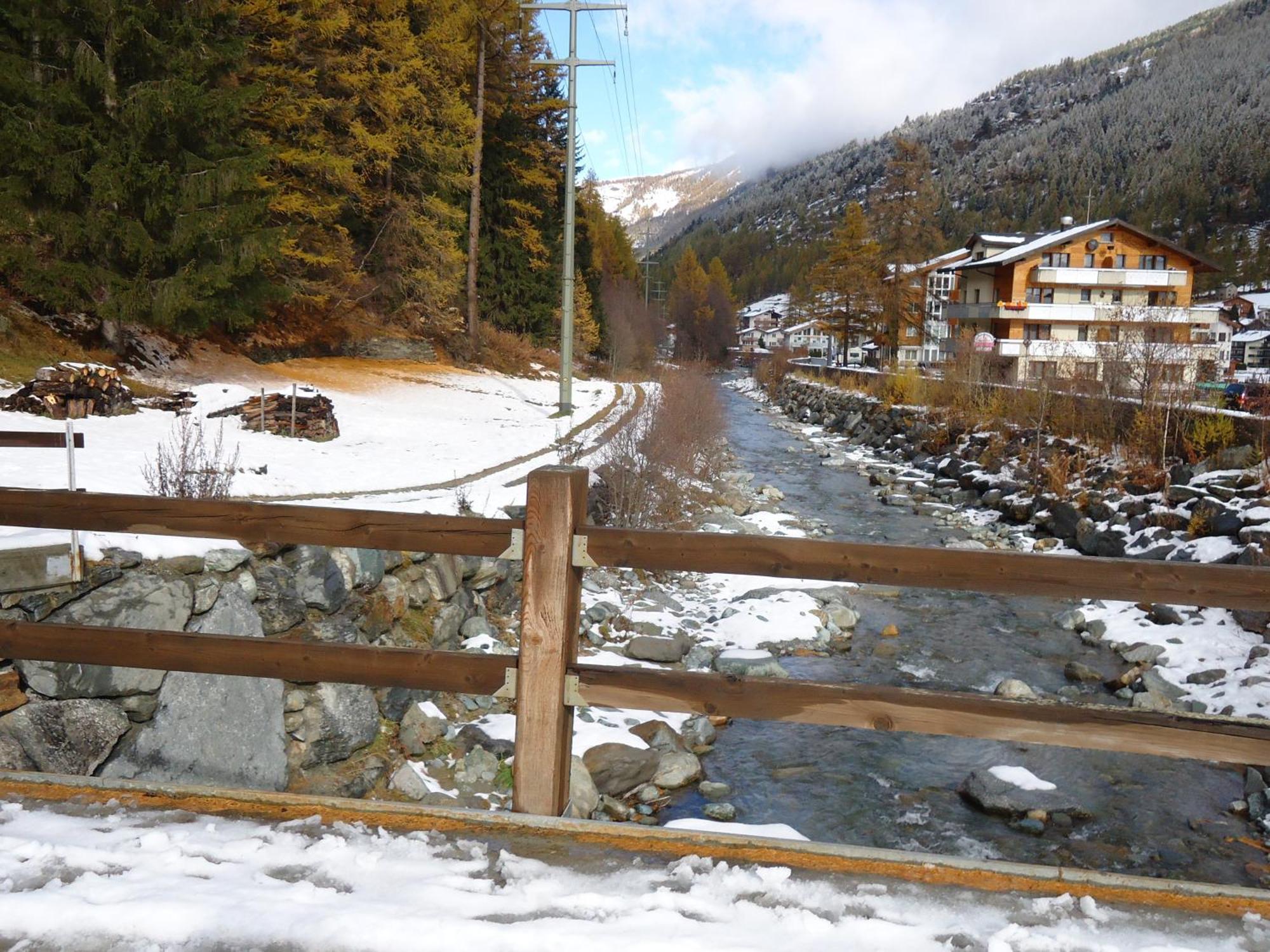 Ferienwohnung Haus Pickelschmiede Saas-Grund Exterior foto