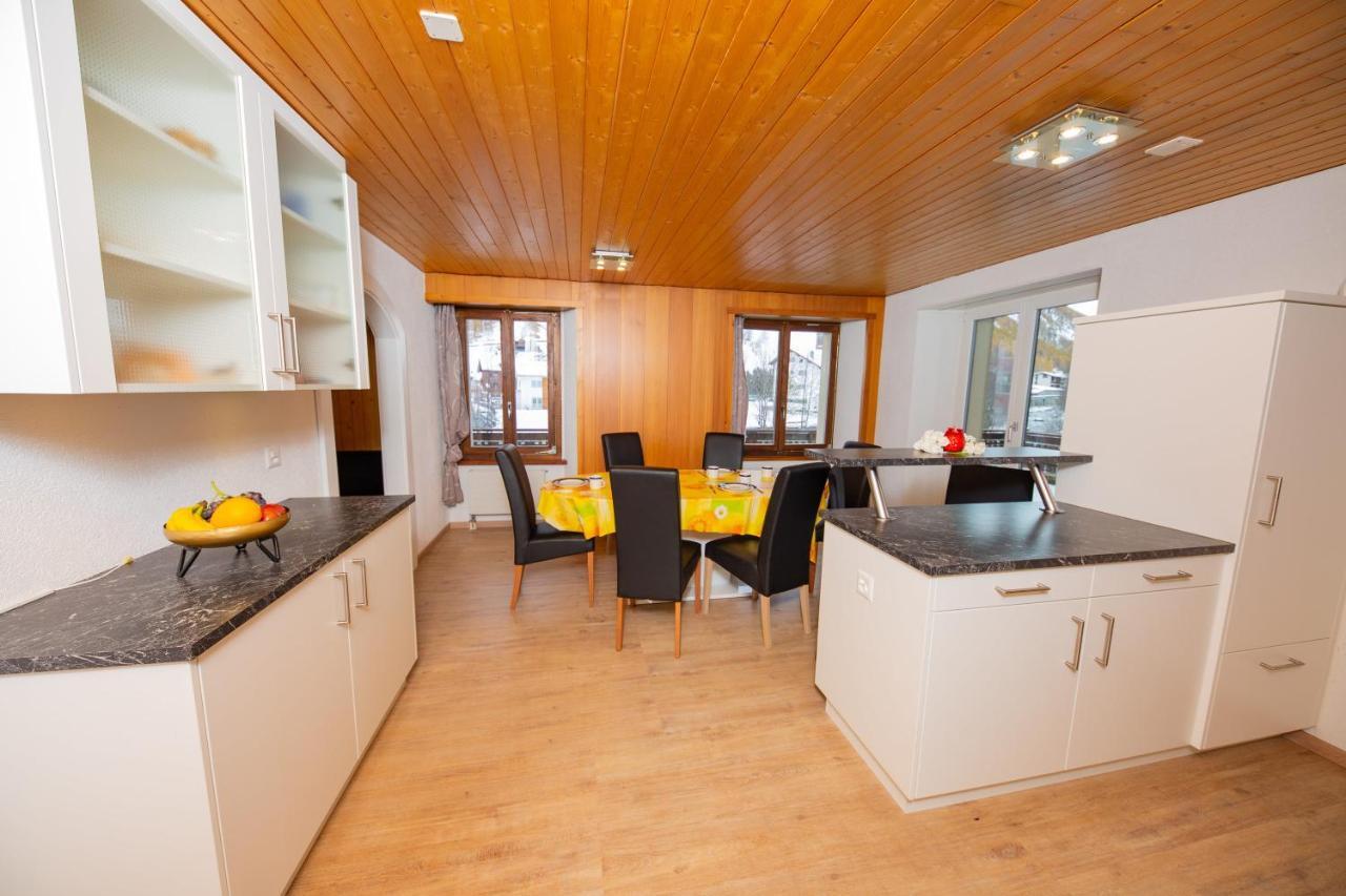 Ferienwohnung Haus Pickelschmiede Saas-Grund Exterior foto